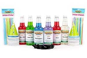 ϥ磻󤫤ɹå 6ĥѥå°դ Hawaiian Shaved Ice Syrup 6 Pack with Access...