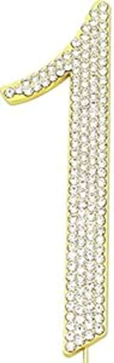 キラキララインストーン番号 1 ケーキトッパー、誕生日、結婚記念日、ゴールド番号 1 Sparkly Rhinestones Number 1 Cake Topper, Birthday Wedding Anniversary Gold Number 1 キラキララインストーン番号 1 ケーキトッパー、誕生日、結婚記念日、ゴールド番号 1 Sparkly Rhinestones Number 1 Cake Topper, Birthday Wedding Anniversary Gold Number 1