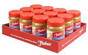 フィッシャースナック クリーミーピーナッツバター、18オンス(12個パック)、人工着色料や香料不使用 Fisher Nuts Fisher Snack Creamy Peanut Butter, 18 Ounces (Pack of 12), No Artificial Colors or Flavors(4)