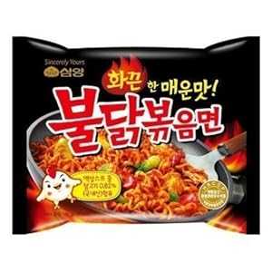 サムヤンラーメン / スパイシーチキンローストヌードル 140g - 4個パック Samyang Ramen / Spicy Chicken Roasted Noodles 140g - PACK OF 4