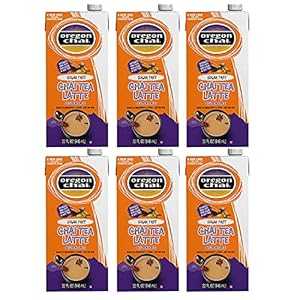 オレゴンチャイ シュガーフリーチャイティーラテ濃縮物、スクラロースで甘みを加えた液体チャイティー..