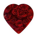 バレンタインローズハート型チョコレートボックス Elmer Chocolate Valentine Rose Heart-Shaped Chocolate Box