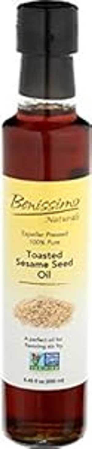 Benissimo 焼きごま油、8.45 液量オンス Benissimo Toasted Sesame Seed Oil, 8.45 Fluid Ounce