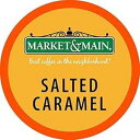 マーケット&メイン ワンカップ、塩キャラメル、キューリグ K カップ ブルワーに対応、80 個 Market & Main One Cup, Salted Ca...