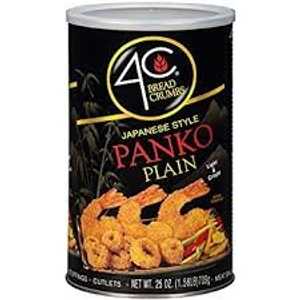 4C 和風パン粉 プレーン 軽くてサクサクのパン粉 (( 1缶) (25オンス) 4C Japanese Style Panko Plain Light & Crispy Bread Crumbs (( 1 can) (25oz)