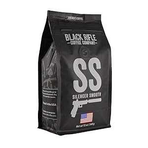 Black Rifle Coffee Company 12 Ounce (Pack of 1), Silencer Smooth (Light Roast, Black Rifle Coffe..