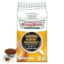 Krispy Kreme Doughnuts Original Glazed Donut Ground Coffee, Bagged 12oz