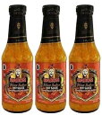 Baron West Indian Hot Pepper Sauce 14 Ounce (Pack of 3)