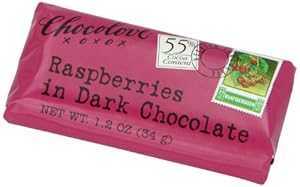 Chocolove ラズベリー ダーク チョコレート、1.2 オンス (12 個パック) Chocolove Raspberry Dark Chocolate, 1.2-Ounces (Pack of 12)