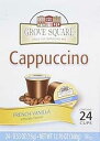 Grove Square Cappuccino Cups, French Vanilla, Single Serve Cup for Keurig K-Cup Brewers, 24 Count (Pack of 2)|詳細画像