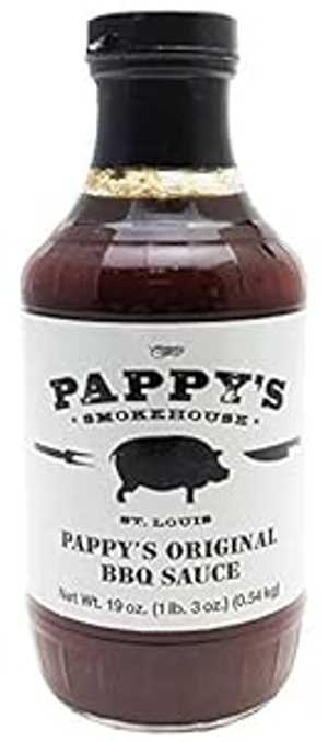 楽天GlomarketPappy's Smokehouse オリジナル BBQ ソース、19 オンス、最高のセントルイス BBQ レストランのメンフィス スタイル バーベキュー Pappy's Smokehouse Original BBQ Sauce, 19 Ounce, Memphis Style Barbecue From The Best St. Louis BBQ Rest