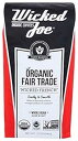 ウィキッドジョーコーヒー フレンチホールビーン、12オンス、レッド Wicked Joe Coffee French Whole Bean, 12 oz, red