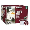 カークランド シグネチャー パシフィック ボールド コーヒー K カップ、ダーク ロースト - 119 カウント、3 ポンド ボックス Kirkland Signature Pacific Bold Coffee K Cups, Dark Roast - 119 count, 3 lb box
