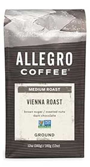 Allegro Coffee ウィーン ロースト グラウンド コーヒー、12 オンス Allegro Coffee Vienna Roast Grou..