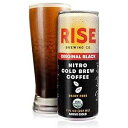 RISE ニトロコールドブリューコーヒー、7液量オンス RISE Nitro Cold Brew Coffee, 7 fl oz