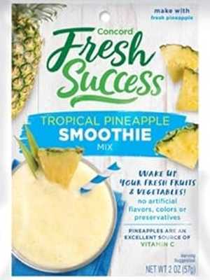 楽天GlomarketConcord Farms トロピカル パイナップル スムージー ミックス、2オンス パウチ （12 パウチのお得なパック） Concord Farms Tropical Pineapple Smoothie Mix, 2-Ounce Pouch （VALUE Pack of 12 Pouches）