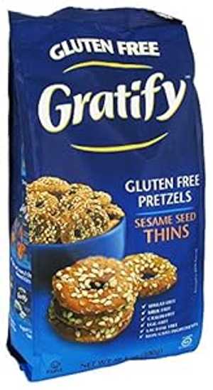 ƥե ץåĥ GF  10.5 Gratify Pretzel Gf Thin Sesame 10.5oz
