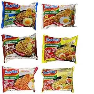 インドミー バラエティケース(30袋) 1.0個入 Indomie Variety Case (30 Bags), 1.0 Count
