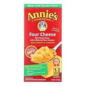 Annies Annie's Homegrown Macaroni & Cheese; Four Cheese - (Case of 12...