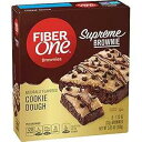 ファイバー ワン シュプリーム ブラウニー クッキー生地、5 ct Fiber One Supreme Brownie Cookie Dough, 5 ct