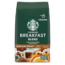 スターバックス グラウンド コーヒー - ミディアム ロースト コーヒー - ブレックファスト ブレンド - 100% アラビカ - 1 袋 (28 オンス) Starbucks Ground Coffee Medium Roast Coffee Breakfast Blend 100% Arabica 1 bag (28 oz)