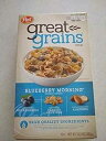 Post Great Grains ブルーベリー モーニング シリアル、13.5 オンス ボックス (4 個パック) Post Selects Post Great Grains Blueberry Morning Cereal, 13.5-Ounce Boxes (Pack of 4)