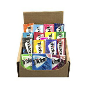 ガム TRIDENT シュガーフリーガム バラエティアソート 16パック (16フレーバー) TRIDENT Sugar Free Gum Variety Assortment 16 Pack (16 Flavors)