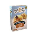 LiveGfree グルテンフリー、受賞歴のあるパンケーキ & ベーキングミックス - 16 オンス FCV LiveGfree Gluten-Free Award-Winning Pancake & Baking Mix - 16 oz.