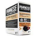 Promise、ティーコールドブリューアイランドマンゴー、128.15液量オンス Promise Cold Brew Tea Promise, Tea Cold Brew Island Mango, 128.15 Fl Oz