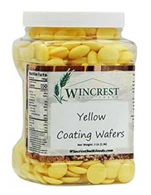 イエロー コーティング ウェーハ - 3 ポンド タブ WinCrest BulkFoods Yellow Coating Wafers - 3 Lb Tub