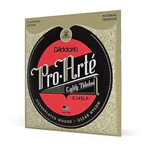 D'Addario EJ45LP Pro-Arte コンポジットクラシックギター弦、ノーマルテンション D'Addario EJ45LP Pro-Arte Composite Classical Guitar Strings, Normal Tension