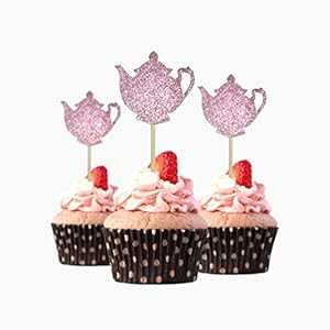 ティーポット カップケーキ トッパー 12 パック カップケーキ トッパー デコレーション ケーキ カラー L ピンク picwrap Tea pot Cupcake Topper 12 Pack Cupcake Topper Decoration Cake Color Large Pink ティーポット カップケーキ トッパー 12 パック カップケーキ トッパー デコレーション ケーキ カラー L ピンク picwrap Tea pot Cupcake Topper 12 Pack Cupcake Topper Decoration Cake Color Large Pink