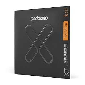 Glomarket㤨D'Addario Mandolin Strings - Coated Mandolin Strings - XT Phosphor Bronze - For 8 String Mandolin - Extended String Life with Natural Tone & Feel - XTM1140 - Medium, 11-40פβǤʤ4,618ߤˤʤޤ