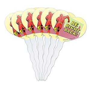グラフィックなど The Flash Be Right Back Heart Love カップケーキピック トッパー デコレーション 6 個セット GRAPHICS & MORE The Flash Be Right Back Heart Love Cupcake Picks Toppers Decoration Set of 6 グラフィックなど The Flash Be Right Back Heart Love カップケーキピック トッパー デコレーション 6 個セット GRAPHICS & MORE The Flash Be Right Back Heart Love Cupcake Picks Toppers Decoration Set of 6