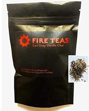 FIRE TEAS - アールグレイバニラチャイティー - 完璧なケトダイエット - オーガニックアールグレイティ..