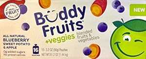 バディフルーツプラス ブルーベリースイートポテト＆アップル Buddy Fruits Buddy Fruit plus Blueberr..