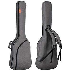 CAHAYA Bass Guitar Bag Gig Bag Backpack Padded Soft Electric Bass Case...