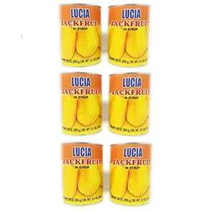ルシア ジャックフルーツ シロップ漬け (6 パック、合計 120 オンス) Lucia Jackfruit in Syrup (6 Pack, Total of 120oz) ルシア ジャックフルーツ シロップ漬け (6 パック、合計 120 オンス) Lucia Jackfruit in Syrup (6 Pack, Total of 120oz)