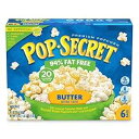 Pop Secret 94% 無脂肪バターポップコーン、6 個入りボックス (6 個パック) Pop Secret 94% Fat Free Butter Popcorn, 6 Count Boxes (Pack of 6)(4)