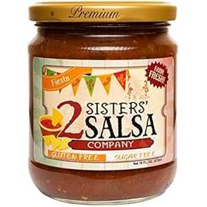 楽天Glomarket2 シスターズ サルサ フィエスタ スタイル サルサ 16 オンス、1 パック 2 Sisters' Salsa Fiesta Style Salsa 16oz , pack of 1