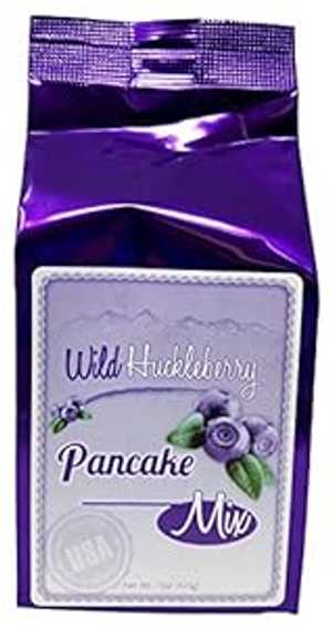 ハックルベリー ヘブンズ ワイルド ハックルベリー パンケーキ ミックス 15 オンス Huckleberry Haven'..