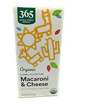 365 Everyday Value, Macaroni And Cheese Shapes Organic, 6 Ounce