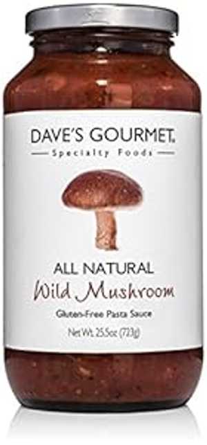 Dave's グルメ ワイルドマッシュルーム パスタソース 1パック Dave's Gourmet Wild Mushroom Pasta Sauce, Pack of 1