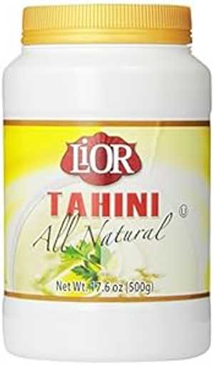 LiOR Tahini、すべて天然 100% 純粋なすりごま、16 オンス瓶 LiOR Tahini, All Natural 100% Pure Ground Sesame, 16-Ounce Jars
