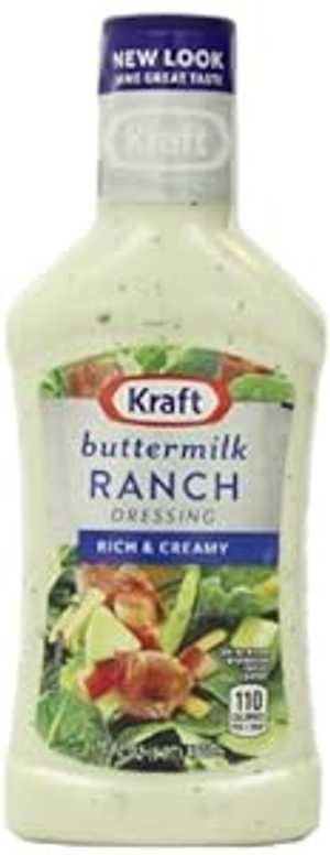 Kraft、バターミルクランチドレッシング、16オンスボトル（3個パック） Kraft, Buttermilk Ranch Dressing, 16oz Bottle (Pack of 3)
