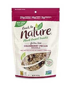 Back to Nature Non-GMO Granola, Cranberry Pecan, 12 Ounce