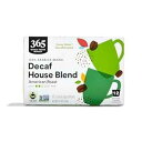 365 by Whole Foods Market、コーヒー ディカフェ ハウス ブレンド アマー ロースト ポッド 12 個、4.6 オンス 365 by Whole Foods Market, Coffee Decaf House Blend Amer Roast Pods 12 Count, 4.6 Ounce
