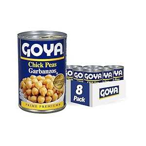 Goya Foods ひよこ豆、ひよこ豆、15.5オンス (8個パック) Goya Foods Chick Peas, Garbanzo Beans, 15.5 Ounce (Pack of 8)