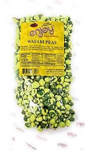 エンジョイワサビピー 8オンス Enjoy Wasabi Peas 8 oz