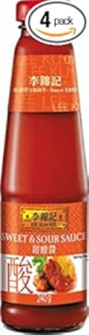 Lee Kum Kee 甘酸っぱいソース、8.5 オンスボトル (4 個パック) Lee Kum Kee Sweet & Sour Sauce, 8.5-Ounce Bottle (Pack of 4)のサムネイル